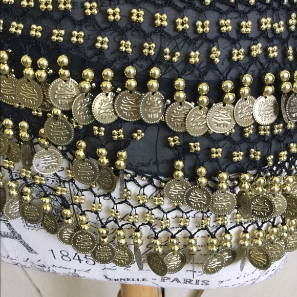 🖤⭐️Bellydancer Hip Scarf⭐️🖤 - Picture 6 of 7